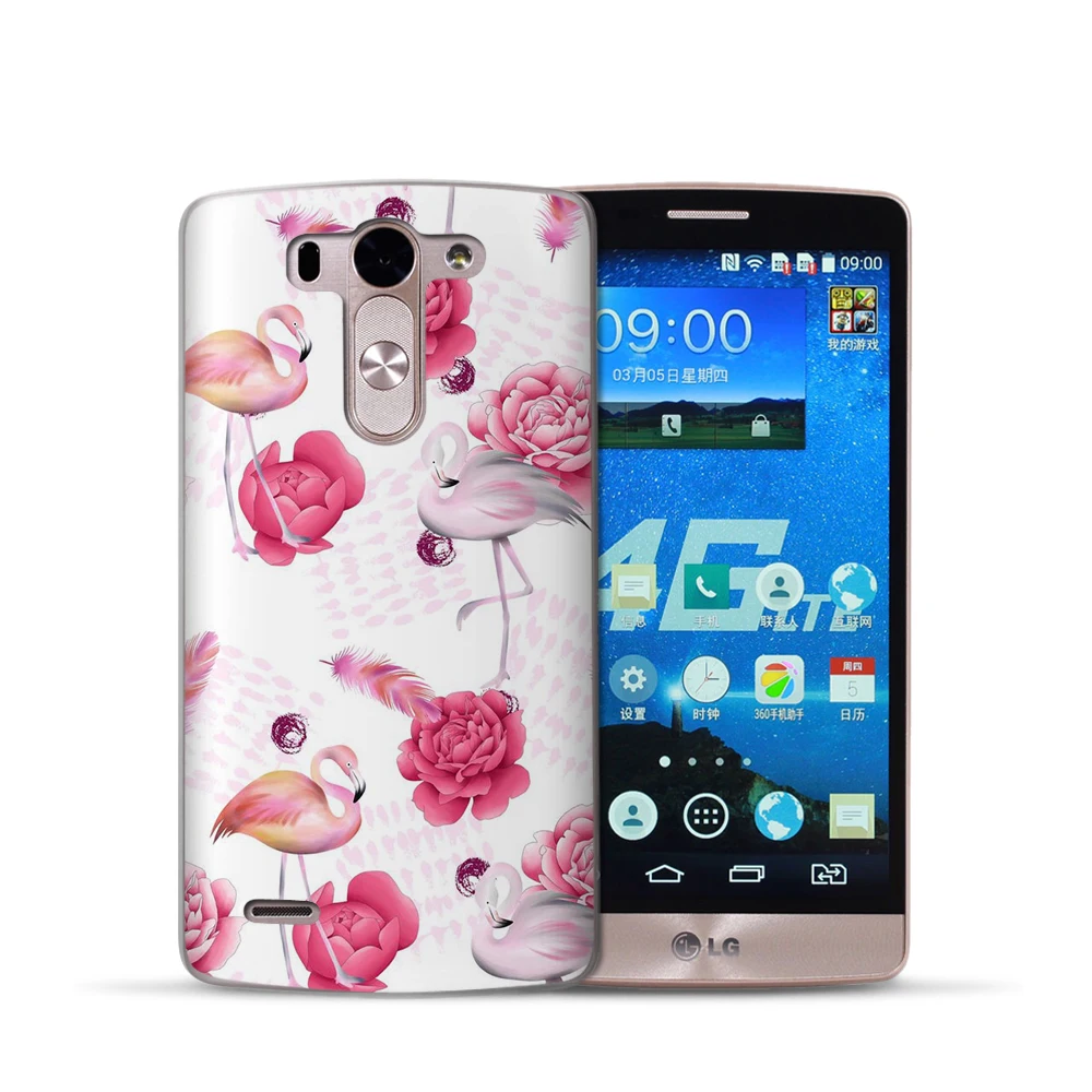 Чехол для телефона с изображением фламинго LG G4 G5 G6 X Power 2 Screen Q6 Q8 K4 K7 K8 K10 2017 милые