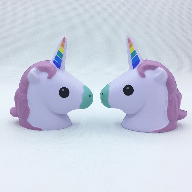 Новая сжимаемая игрушка в форме Луны единорога медленно восстанавливающая форму