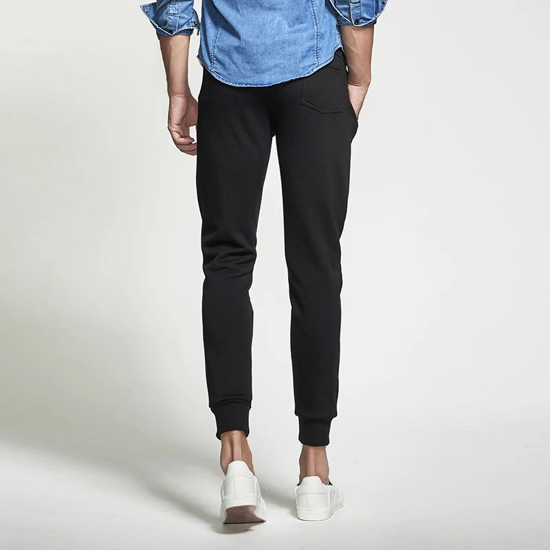 Vost2018 Чистый хлопок Повседневная мужская Штаны 100% брюки моды|fashion trousers|casual men