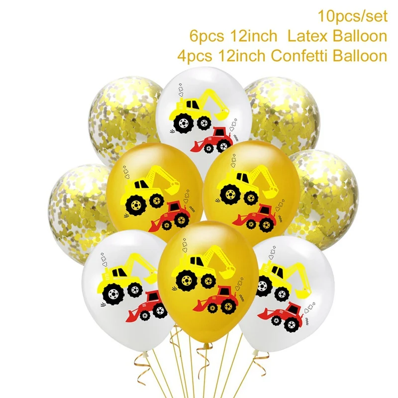 32-7 FENGRISE 1 Roll Yellow Warning Tapes Sticker DIY Birthday Party Decoration Construction Party Supplies Hen Wedding Party Items - Цвет: 32-7