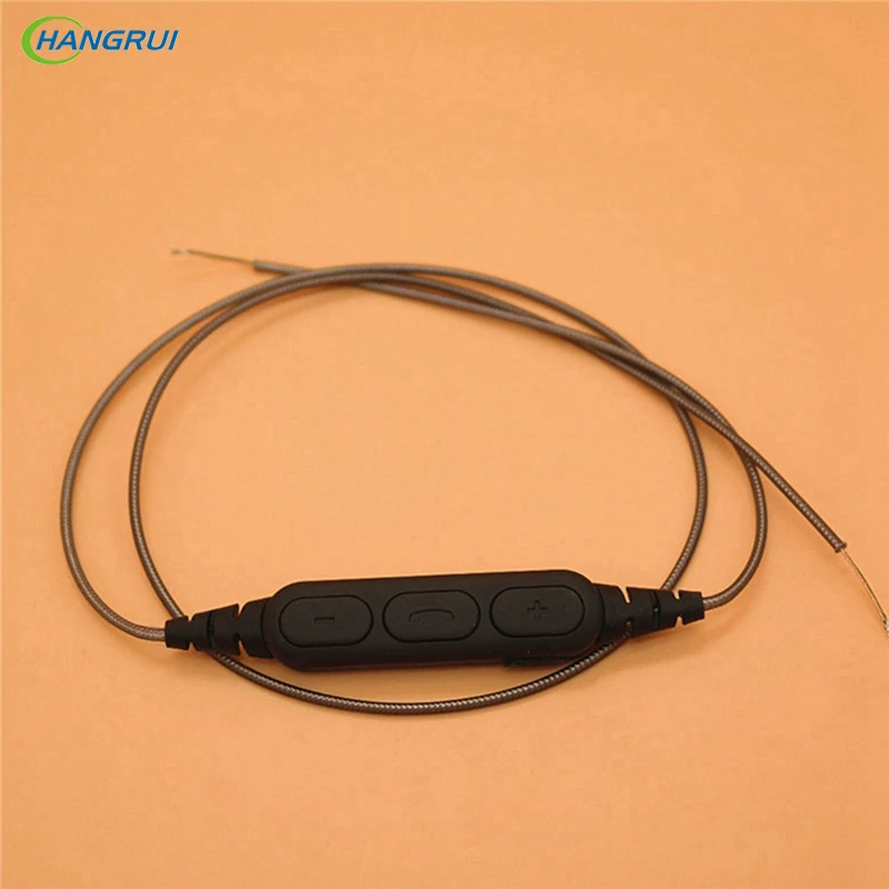 Hangrui DIY Bluetooth наушники аудио кабель Ремонт Замена наушников провод с микрофоном гарнитура линия адаптер приемник