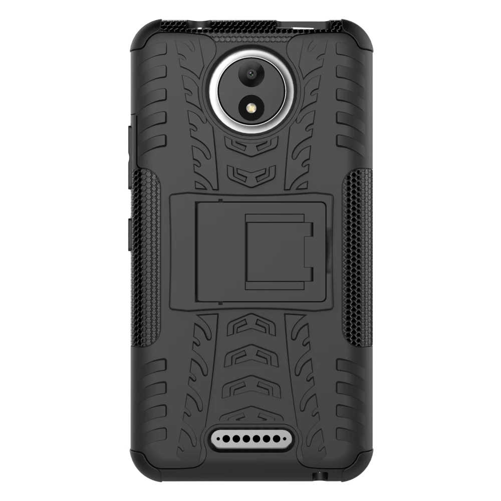 Чехол для Moto E4 плюс C M E5 X4 противоударный мягкий ТПУ силикона ПК стенд чехол