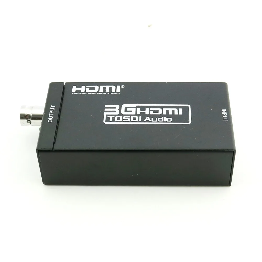 10 шт. мини HDMI в SDI видео/аудио конвертер SD-SDI/HD-SDI/3G-SDI поддержка 720 p/1080 p EU/UK/US |