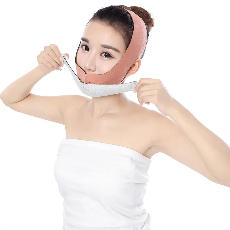 

Ange Aile Face V Shaper Facial Slimming Bandage Lift Up Belt Shape Lift Reduce Double Chin Face Mask Thining Band Belt Strap