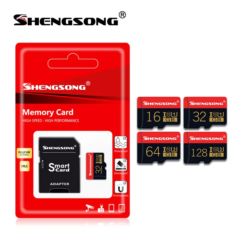 Высокоскоростная карта micro sd класса 10 8 ГБ 16 32 64 Гб 128 256 SDXC/SDHC класс Флэш-карта