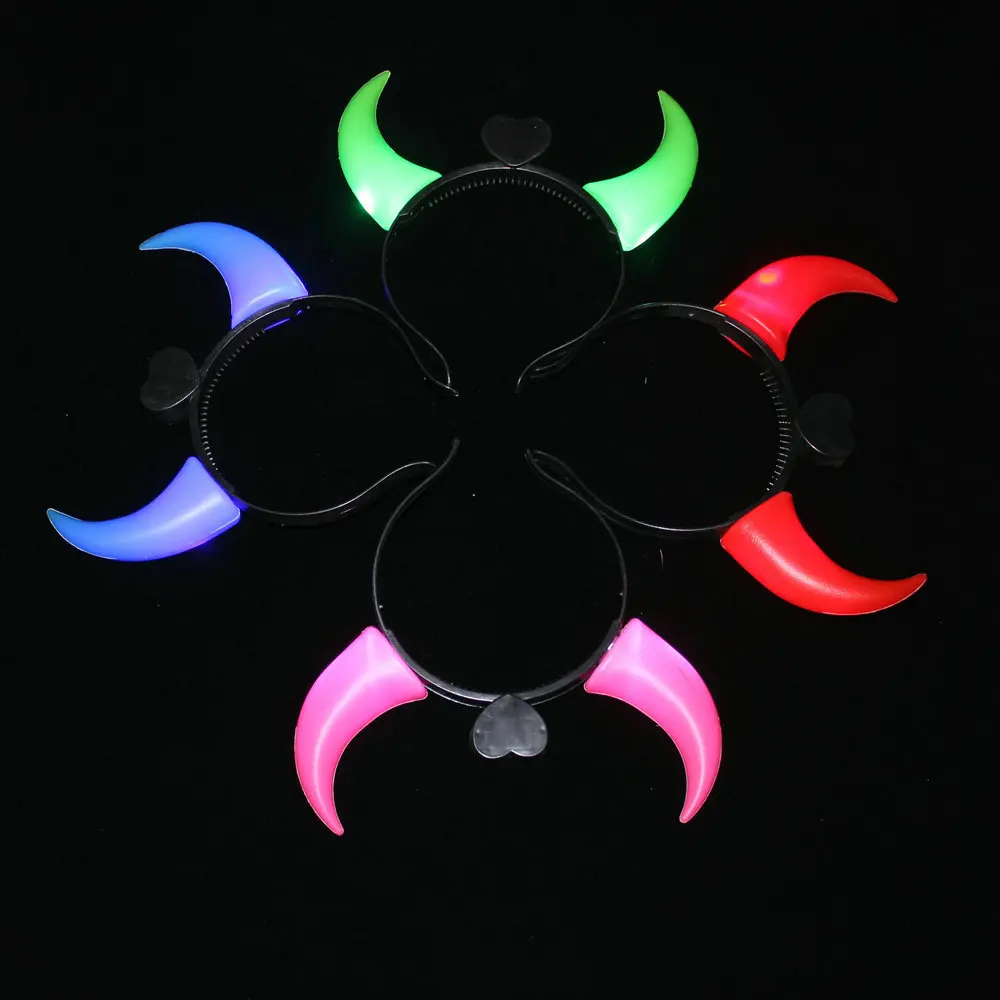 Головная лампа Golw 1 шт./лот Ночная вспышка с рожком OX больше цветов вечерние лампы