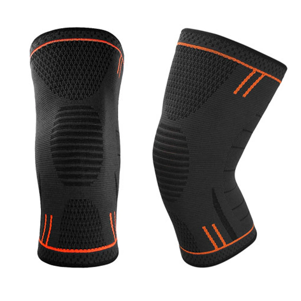 Баскетбол Фитнес Спорт Kneecap Велоспорт поддержка эластичные беговые колодки