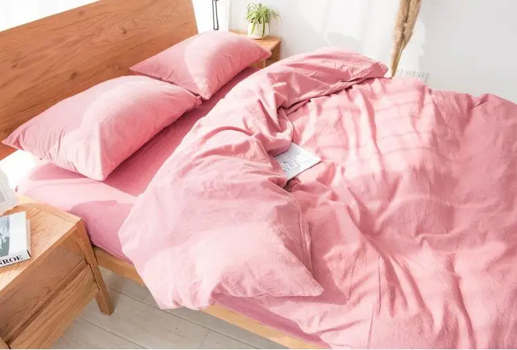 Комплект постельного белья из чистого хлопка 4 шт. | Дом и сад