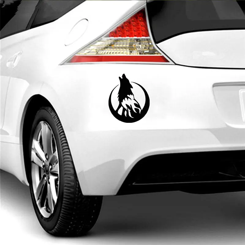 Wolf Funny Car Sticker Auto Products Motorcycle Goods Howling Animal Cars Styling Decals Vinyl Waterproof Creative Decoration | Автомобили