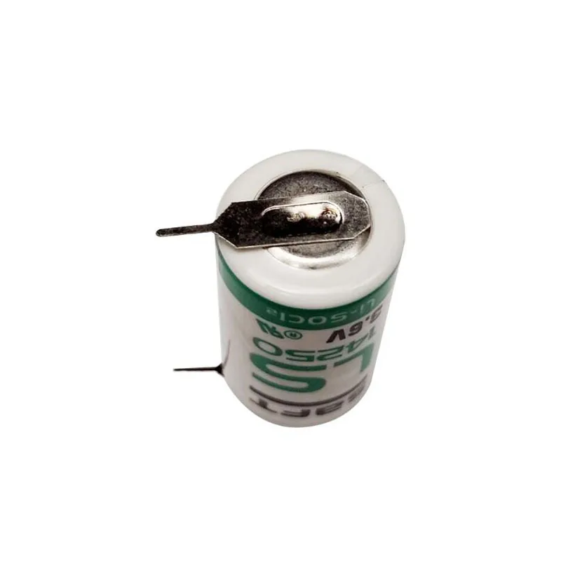 1 шт./лот САФТ v-образной КРЕПЕЖНОЙ ПЛАСТИНОЙ LS 14250 LS14250 14250 3,6 V 1/2 АА 1/2AA начальной Батарея LS14250 литиевая батарея plc с булавками