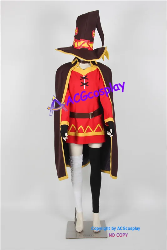 Konosuba Косплей Megumin Костюм включает большой шляпу и глаз|cosplay costume|costume cosplaycostume costume |