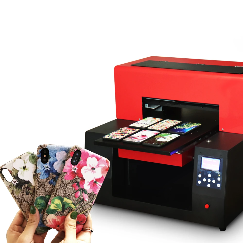 Автоматический УФ принтер Colorsun A3 для бутылок стекла дерева металла ПВХ акрила