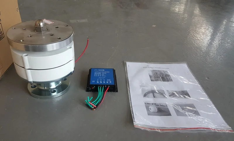 Генератор для ветровой генератор Generador Eolico 300 w 12/24vdc с вертикальной осью