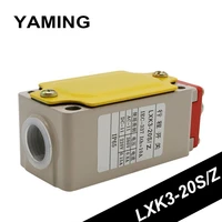 limit switch lxk3 20sz stroke travel micro switch 10a 380v mechanical plunger type reset aluminum shell 1no1nc