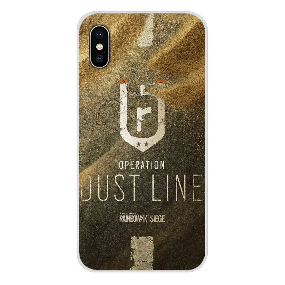 Аксессуары чехлы для телефонов rainbow six siege logo Xiaomi Redmi Note 6A MI8 Pro S2 A2 Lite Se MIx Max 2 3 Oneplus
