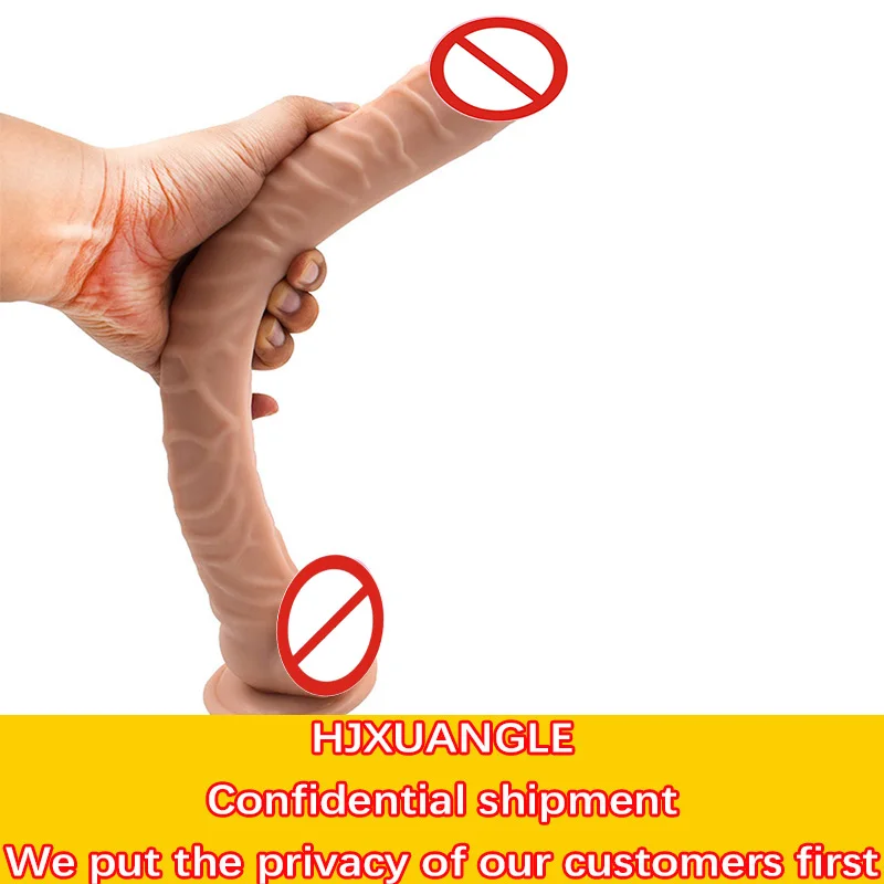 Мягкая реальность ощущение супер длинные Моделирование пениса 40 см