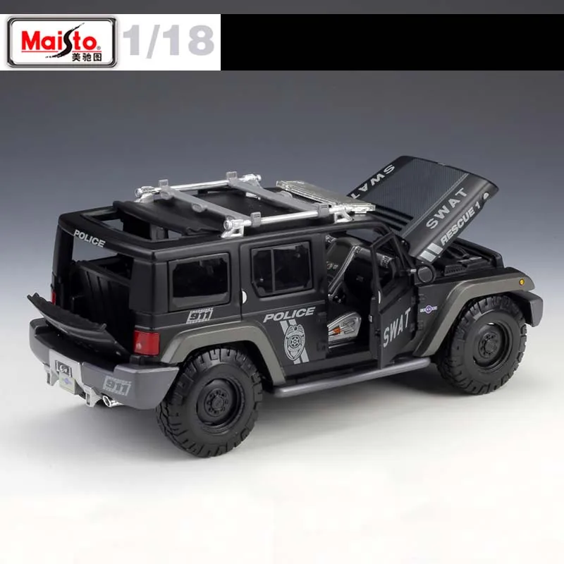 Maisto 1:18 спасательная концепция (SWAT) полицейский внедорожник модель автомобиля под