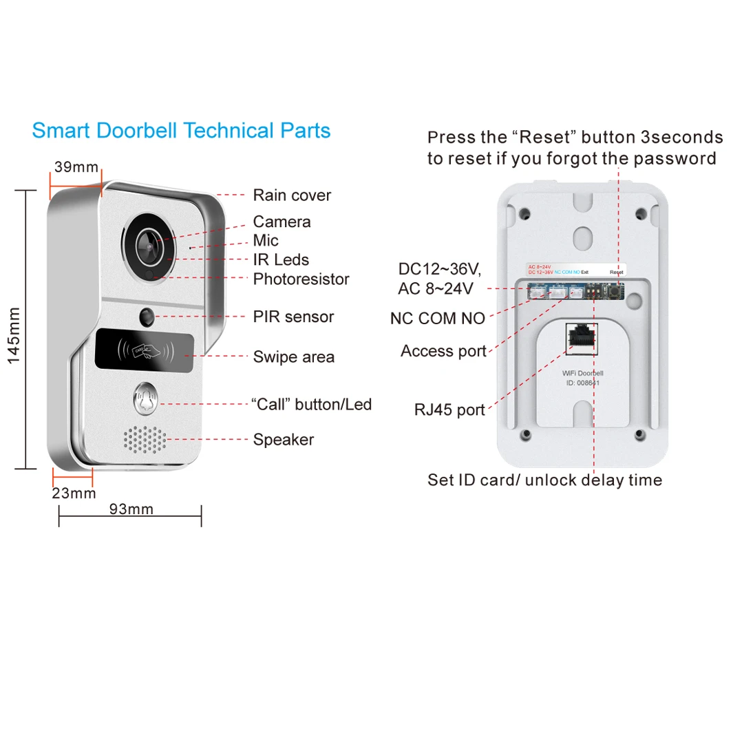

RFID Wifi 32G tf