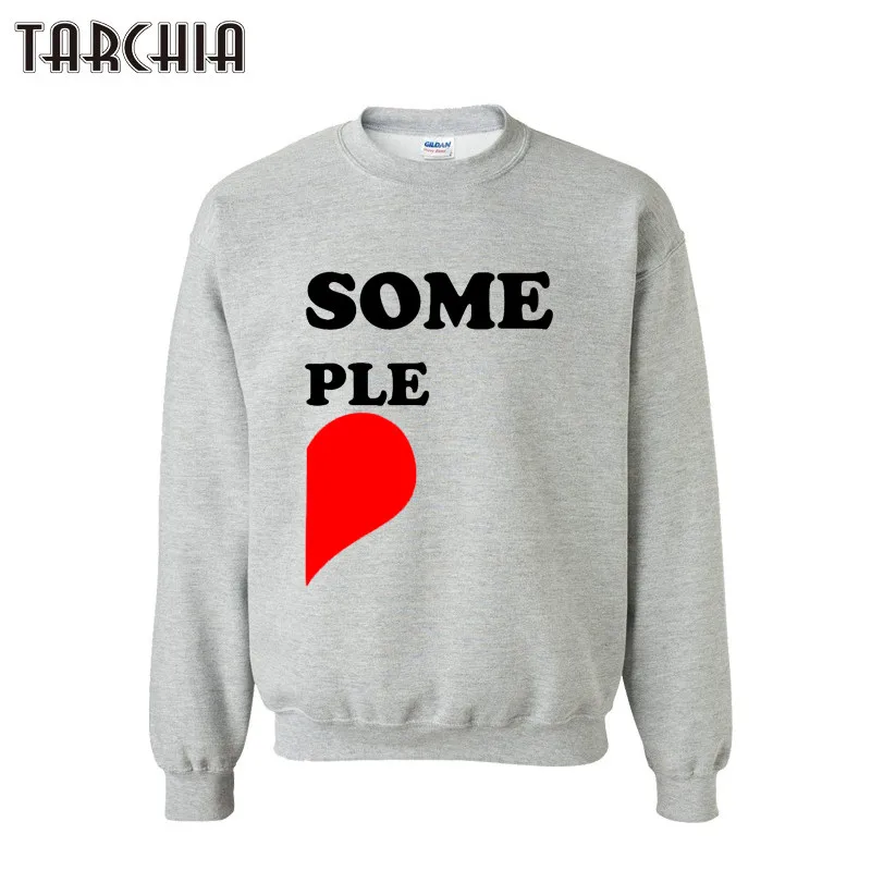 

TARCHIA Men Sweatshirts SOME PLE Men Hip Hop Sweatshirts Man Cotton High Quality Hoody Pullover Sportswear Clothing Plus Size