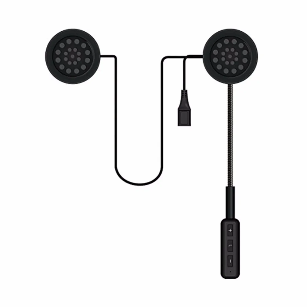 Мотоциклетный шлем динамики гарнитуры микрофон Bluetooth громкой связи управление