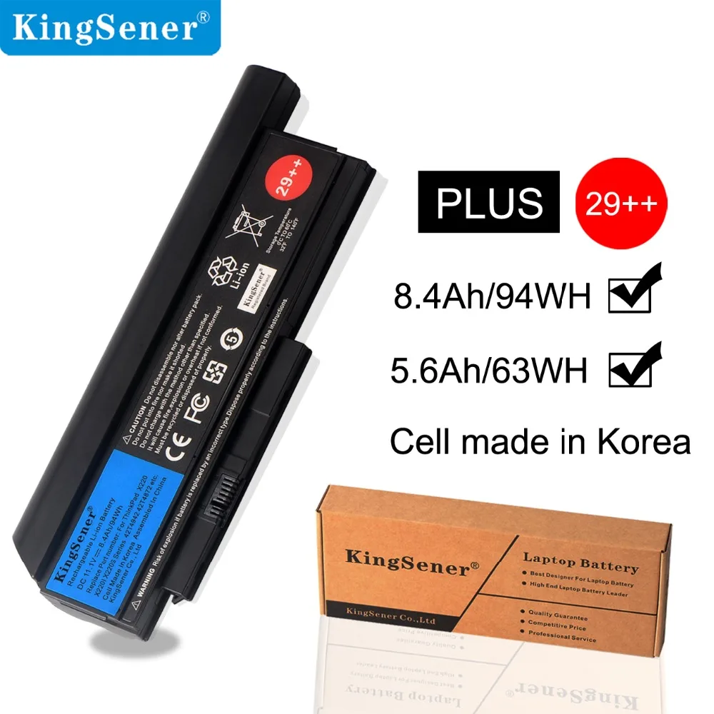 Аккумулятор KingSener для ноутбука Lenovo Thinkpad X220 X220I X220S 42T4899 42T4900 42T4942 42T4872 42T4865 42T4866 11 1 В 8.4