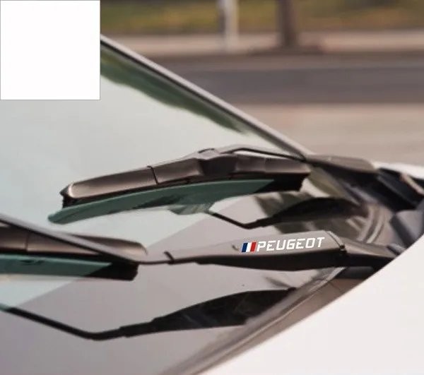 Для Peugeot Автомобильная тряпка-щетка Светоотражающая наклейка (2 шт) | Автомобили и