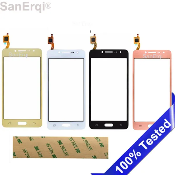 

100 шт. дигитайзер для Samsung Galaxy J2 сенсорный экран J2 Prime G532 SM-G532F G532F сенсорный дигитайзер дисплей Переднее стекло объектив