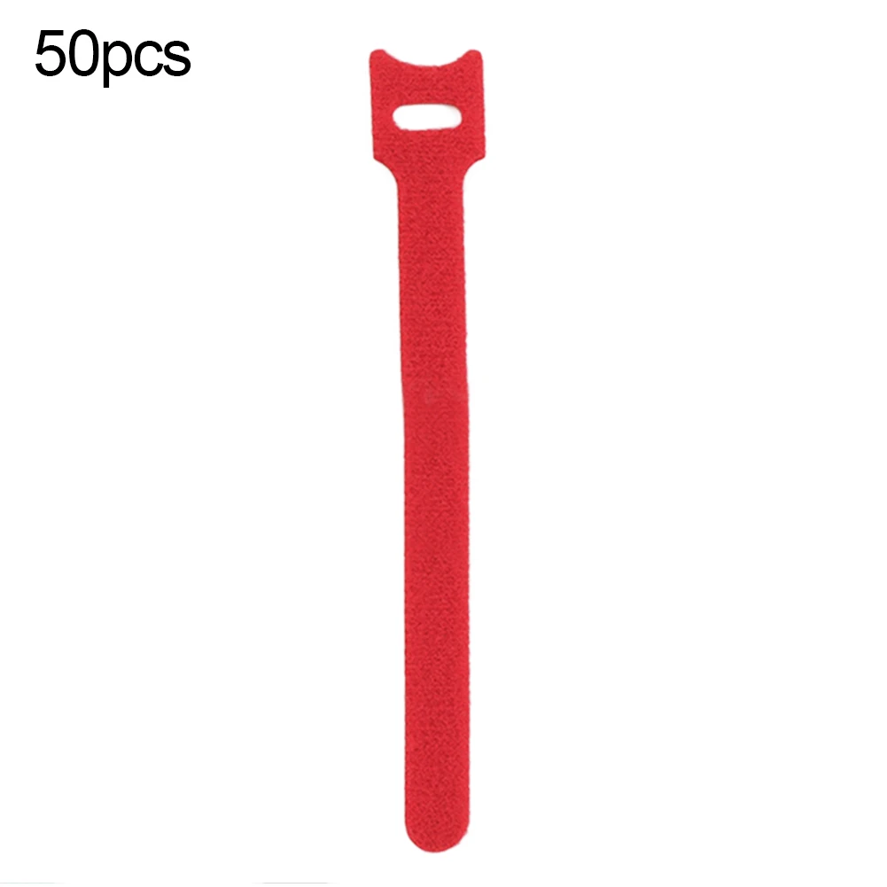 50 шт многоразовые кабельные стяжки для передачи данных шнур на молнии
