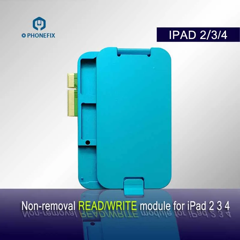 iPad 2 3 4 Module PHONEFIX JC Pro1000S NAND программатор для проверки ошибок, прибор для тестирования материнской платы, инструмент для ремонта iPhone 5, 6, 7, 8, X, iPad 23456 air mini - Цвет: iPad 2 3 4 Module