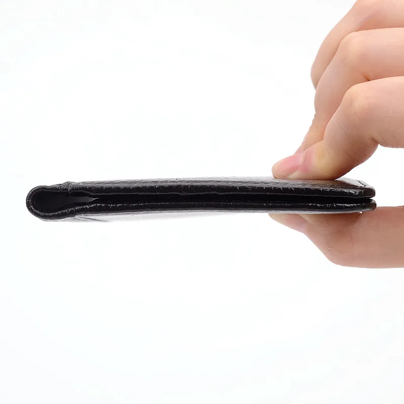 10 шт./лот RFID защита кошелек для паспорта мужская дорожная Обложка из натуральной