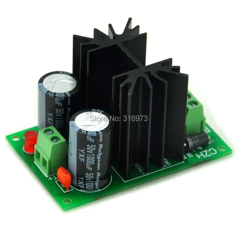 

Positive 10V DC Voltage Regulator Module Board, High Quality.