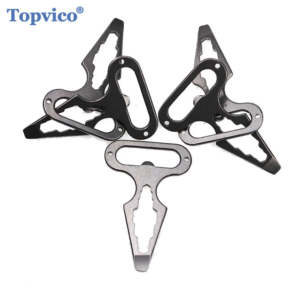 5 шт. упак. брелок для ключей инструменты самозащиты открывалка бутылок из