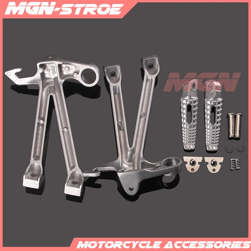 

Rear Footpegs Foot Pegs Footrest Pedals Bracket For GSXR1000 GSX1000R GSX-R1000 K7 2007-2008