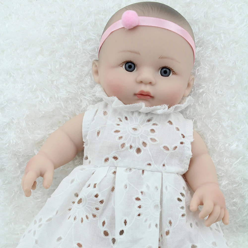 Мини Baby Reborn полностью силиконовые куклы игрушки для ванной оптом Kawaii