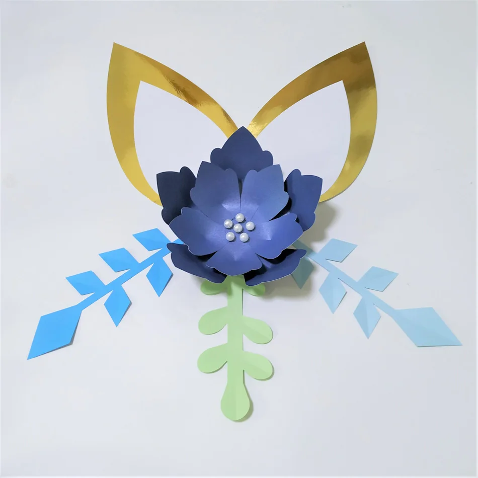 2019 г. картонные бумажные цветы сделай сам искусственный цветок на день рождения