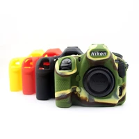 soft silicone case camera protective body bag for nikon d850 rubber cover battery openning d850 camera bag
