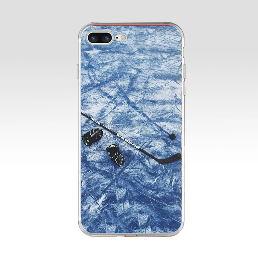 82A I love хоккейный Мягкий силиконовый чехол из ТПУ для Apple iPhone 6 6s 7 8 plus