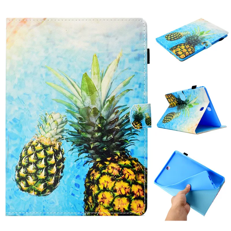Funda чехол для samsung Galaxy Tab A 9 7 T550 T555 SM дюймов планшета PU кожаный смарт Стенд защитный