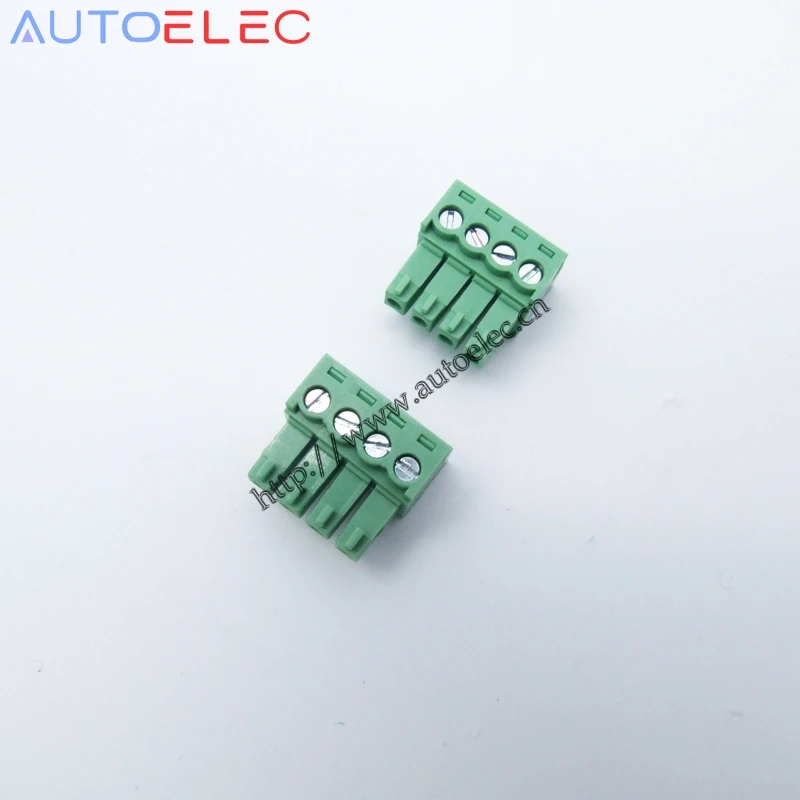 100 шт./лот 3 81 мм шаг 4P pcb вставные клеммные блоки 2EDGK PCB разъем MC1.5/4 ST 3.81 1803594|connector
