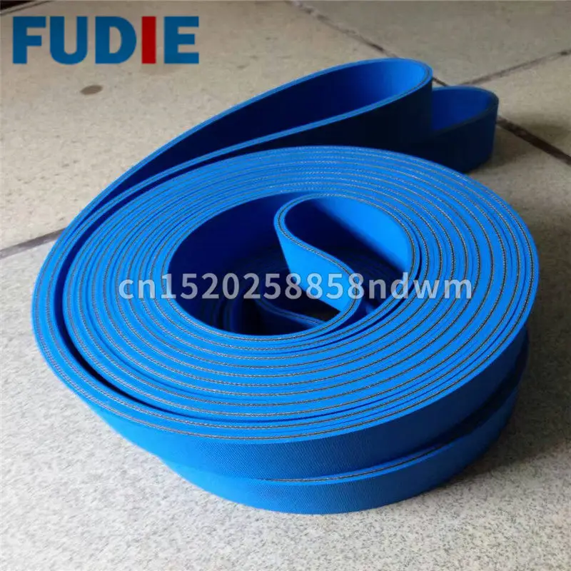 

Made of NBR; the wear high elasticity of rubber flat transmission belt