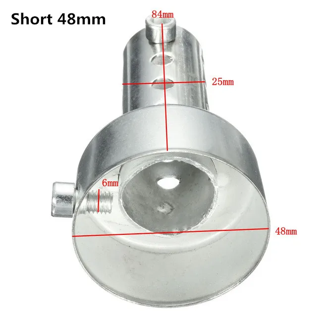 Short 48mm 35 мм/42 мм/45 мм/48 мм/60 мм мотоцикл может дБ убийца глушитель шумоподавитель Регулируемый глушитель - Цвет: Short 48mm