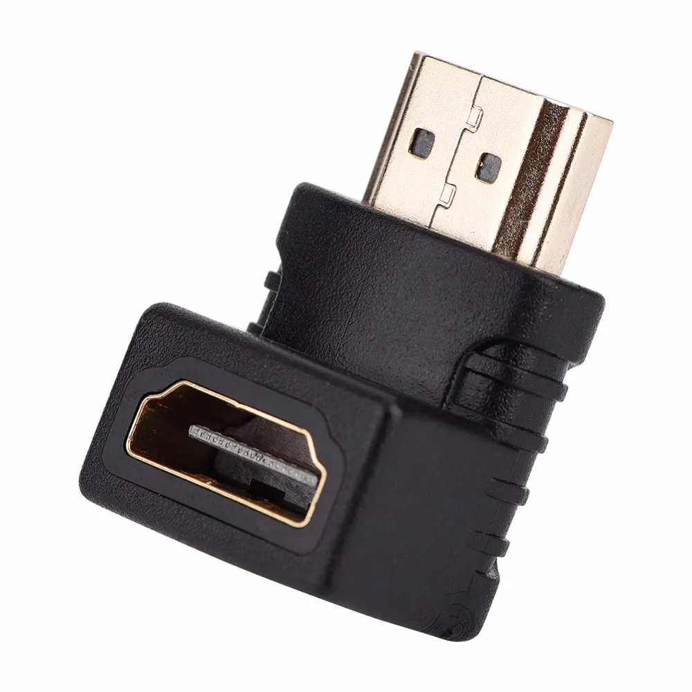 Hdmi кабель адаптер мужчина к HDMI Женский 270/90 градусов преобразователь удлинитель