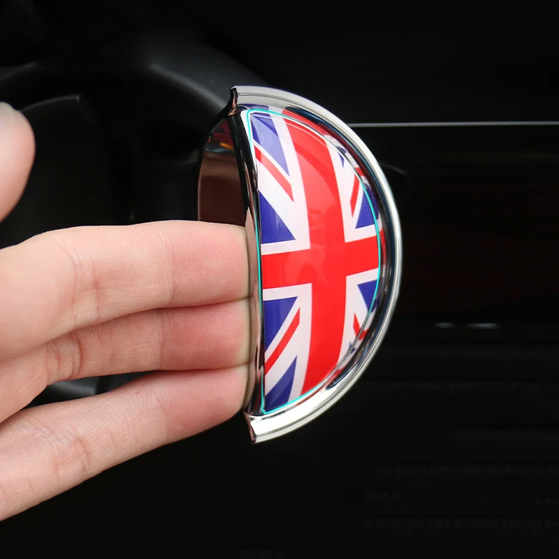 

4pcs Car Crystal Epoxy Interior Front Rear Door Handle Decoration Sticker Decals For BMW MINI COOPER F55 F54 F60 Car-Styling