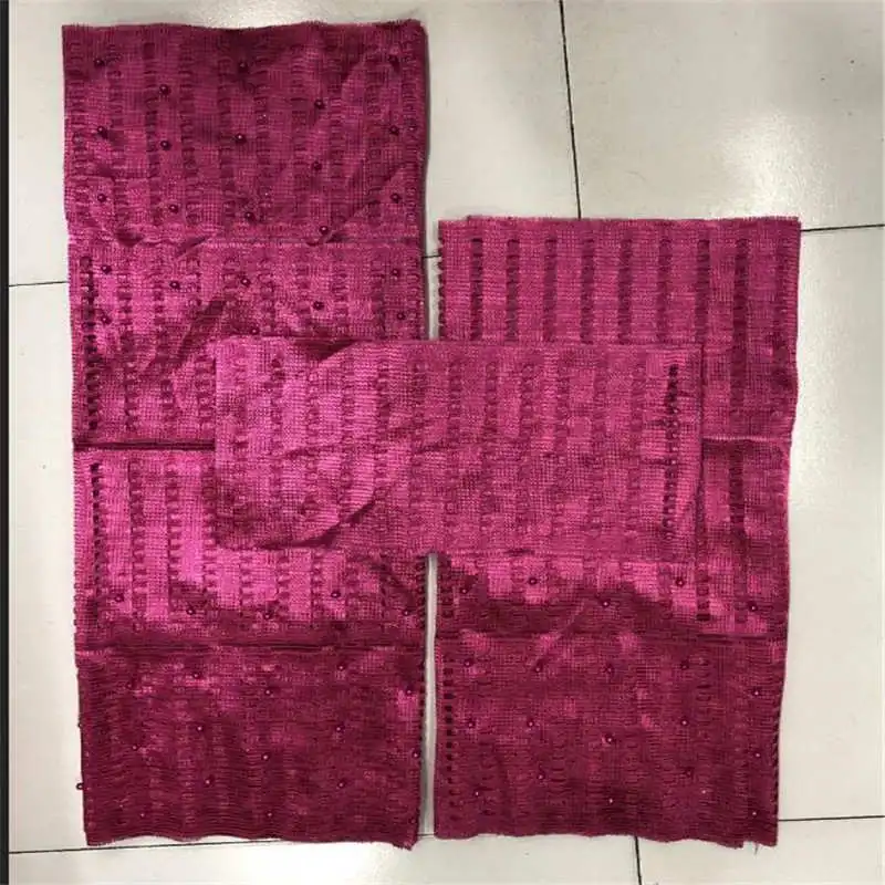 Оранжевый нигерийский головной убор желе Aso Oke голова из ткани галстук дизайн