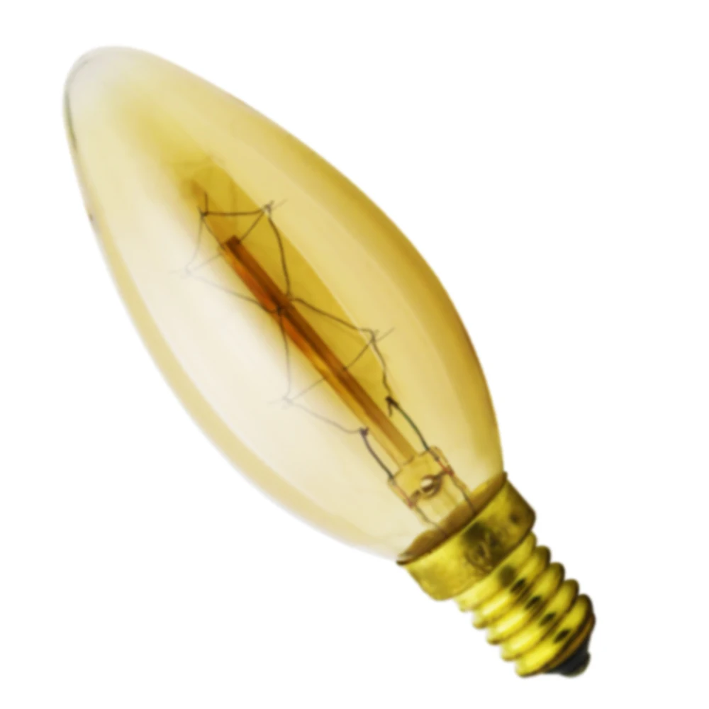 XINYANSEE C35 E14 40W 220 240V Диммируемые Ретро Винтажные вольфрамовые лампы лампа