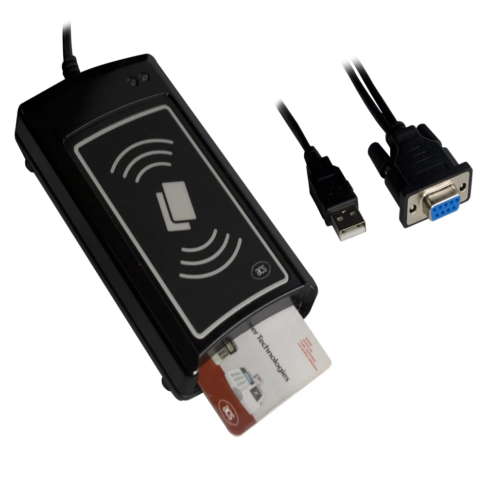 ACR1281S-C1 RS232 USB DualBoost двойной интерфейс ISO7816 ISO1443 RFID NFC контактный смарт-ридер |
