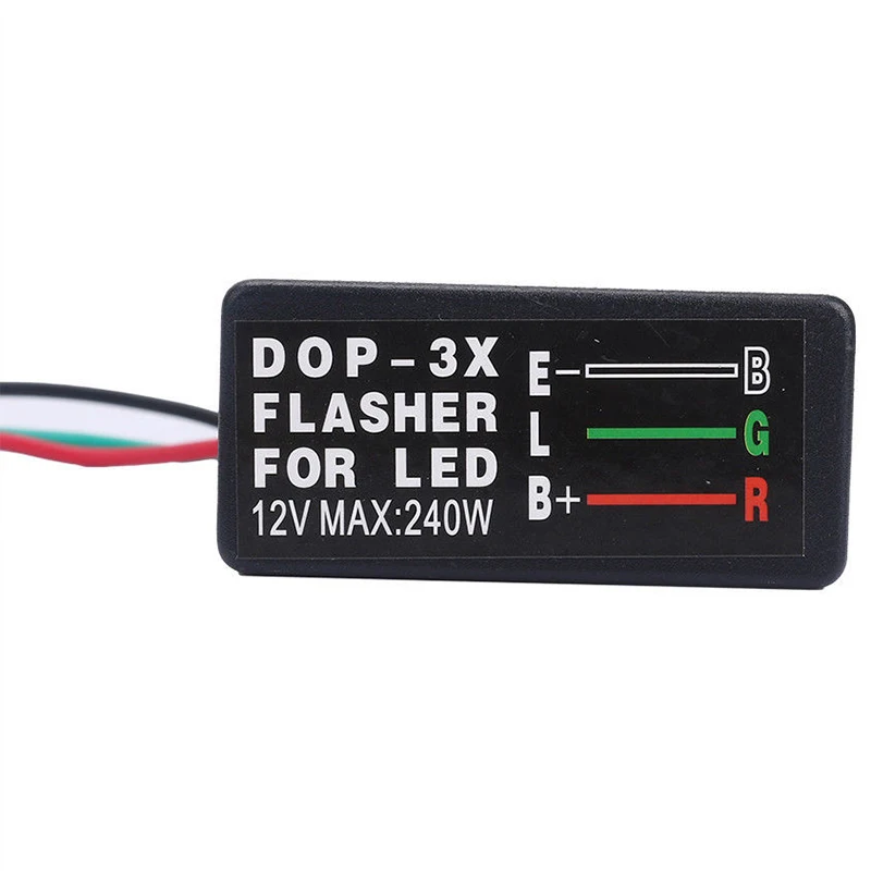 1 шт. 3Pin 12V Универсальный мотоцикл Led Сигнал поворота светильник шоры мигалкой