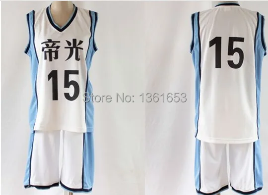 Красивый материал популярный японский Аниме Kuroko без корзины баскетбольный