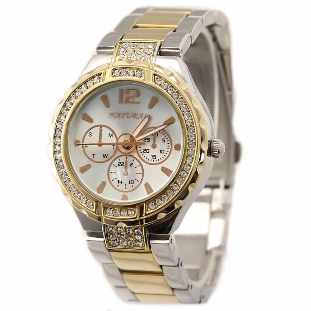 Роскошные Брендовые женские Аналоговые кварцевые наручные часы японские PC21J