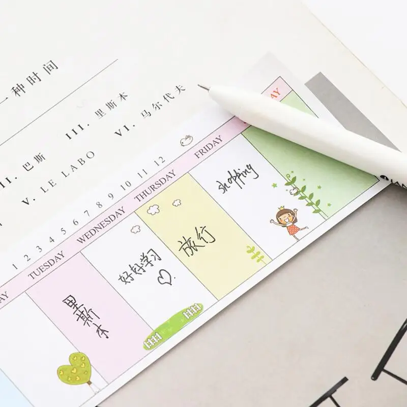 Винтажный блокнот Kawaii с рисунком записная книжка ежедневник планировщик крафт| |